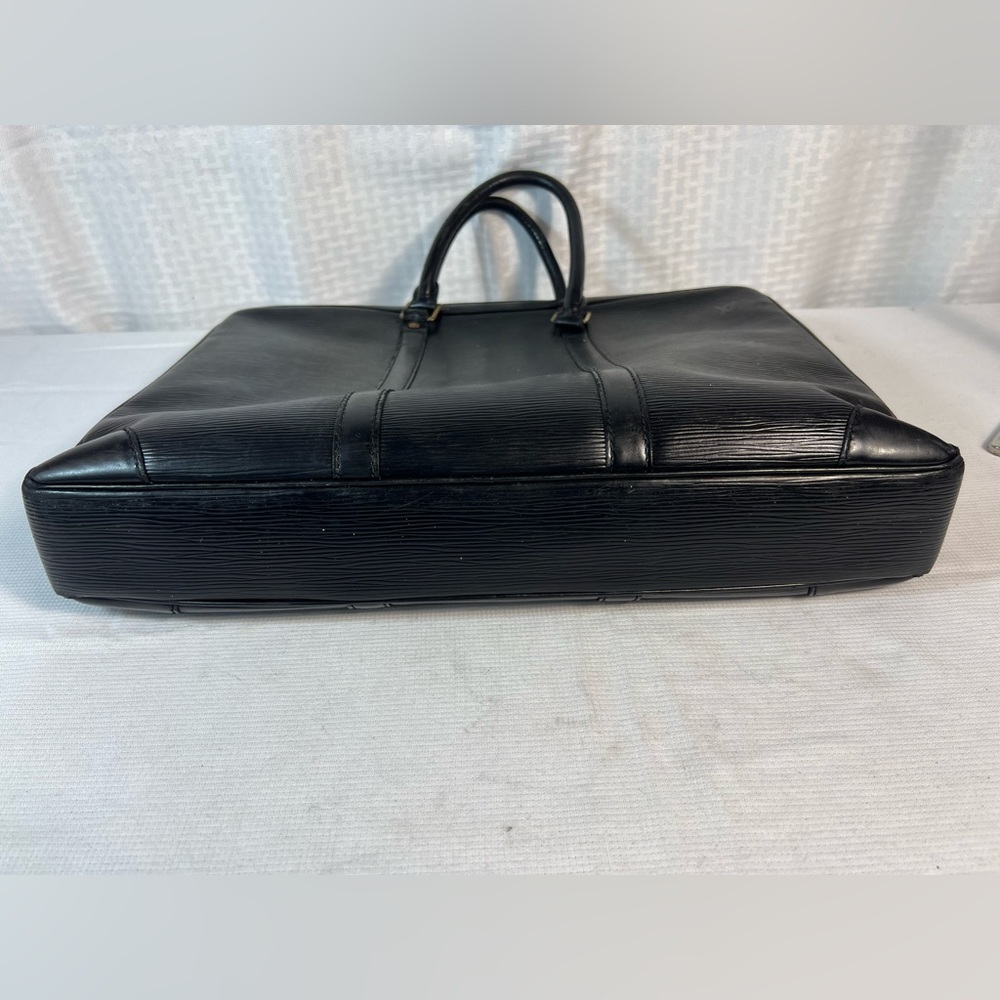 Louis Vuitton Vintage Epi Leather Black Briefcase – Authentic project piece - Picture 4 of 15